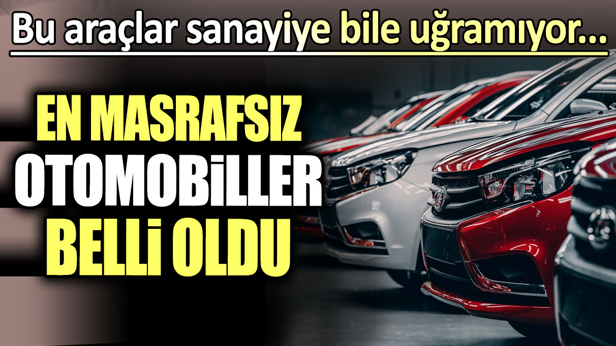 Bu araçlar sanayiye bile uğramıyor. İşte en masrafsız otomobiller...