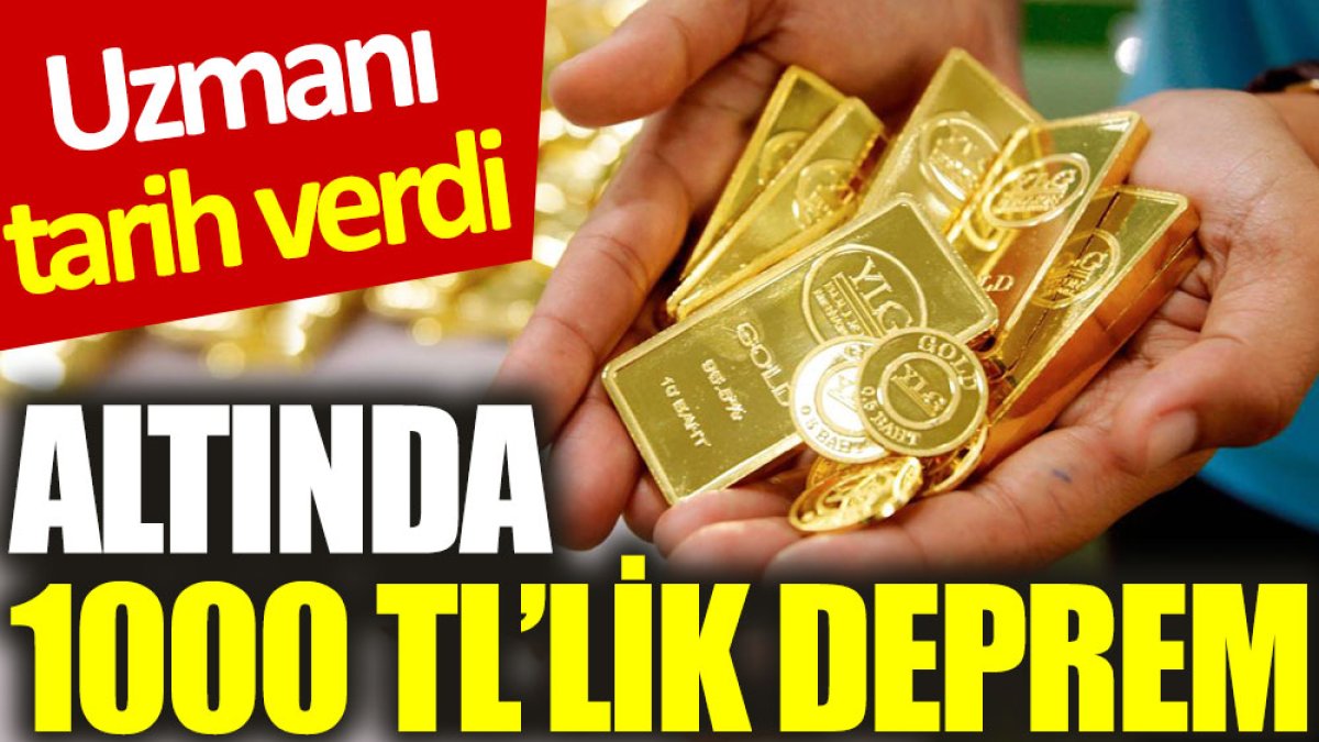 Uzmanı tarih verdi: Altında 1000 TL’lik deprem