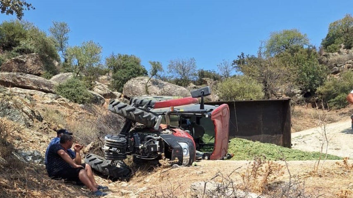 Aydın'da traktör devrildi: 1 kişi hayatını kaybetti