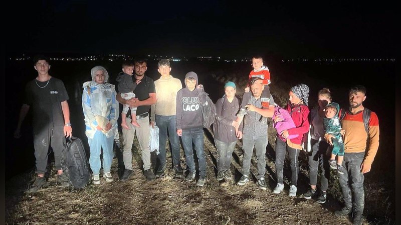 Edirne'de 24 kaçak göçmen yakalandı