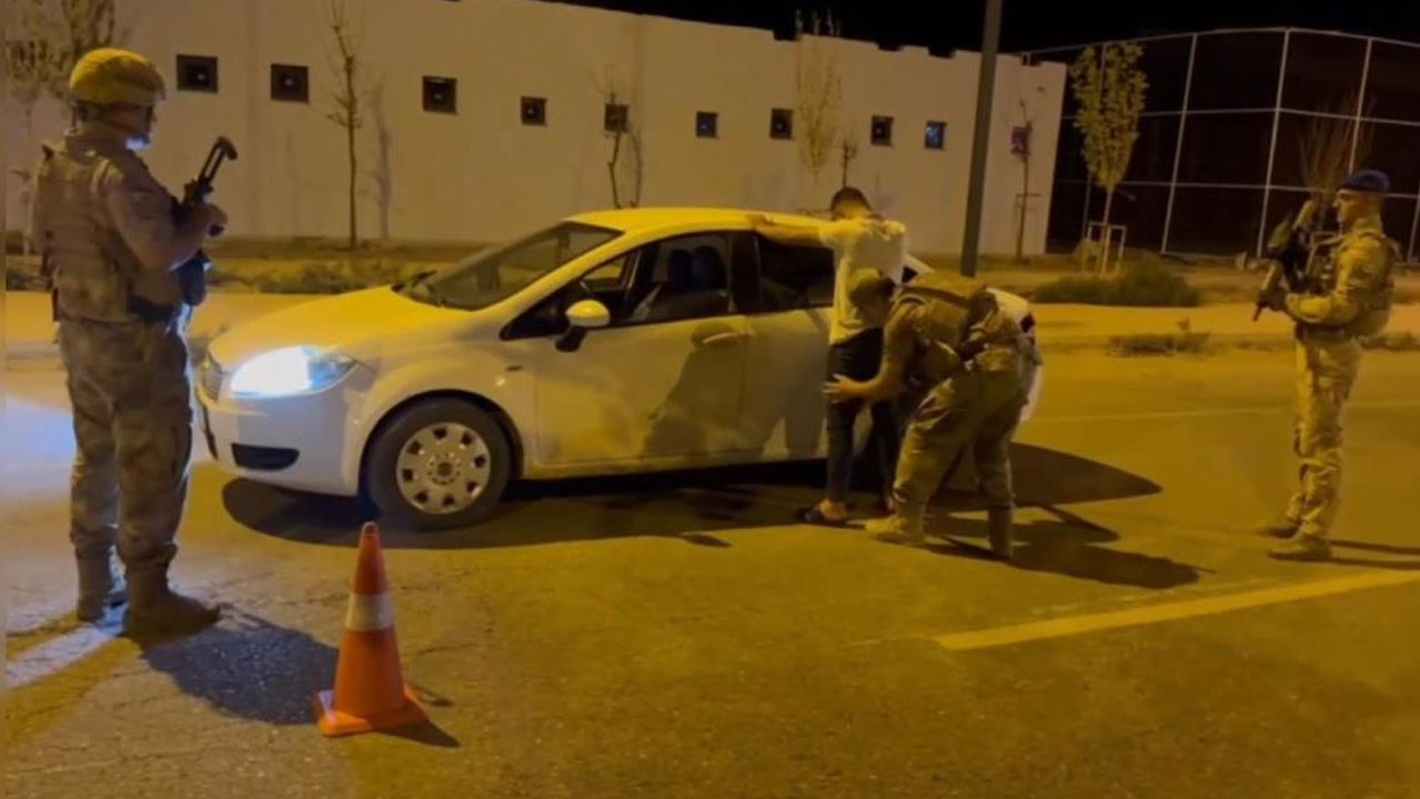 Şanlıurfa'da huzur uygulaması: 52 gözaltı var