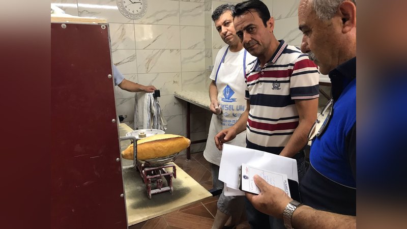 Zabıtadan fırınlara denetim! Cezai işlem uygulandı