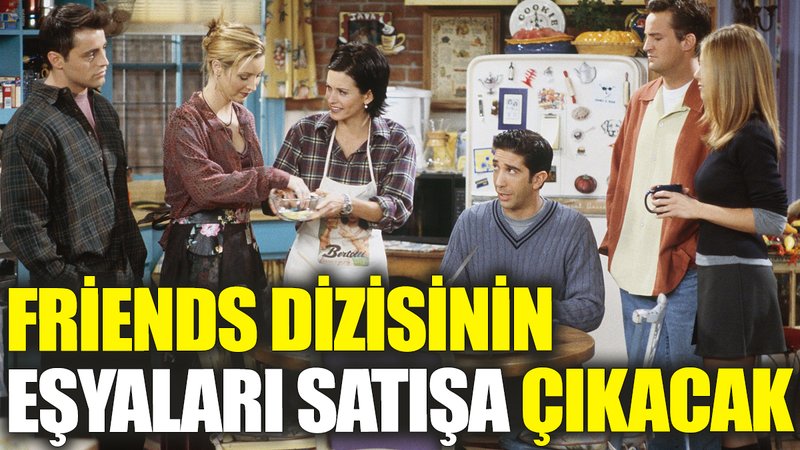 Friends dizisinin kostüm ve eşyaları satışa çıkacak!