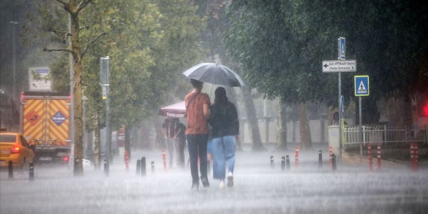 Meteorolojiden sağanak uyarısı