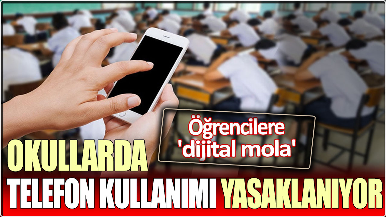 Öğrencilere dijital mola: Okullarda telefon kullanımı yasaklanıyor