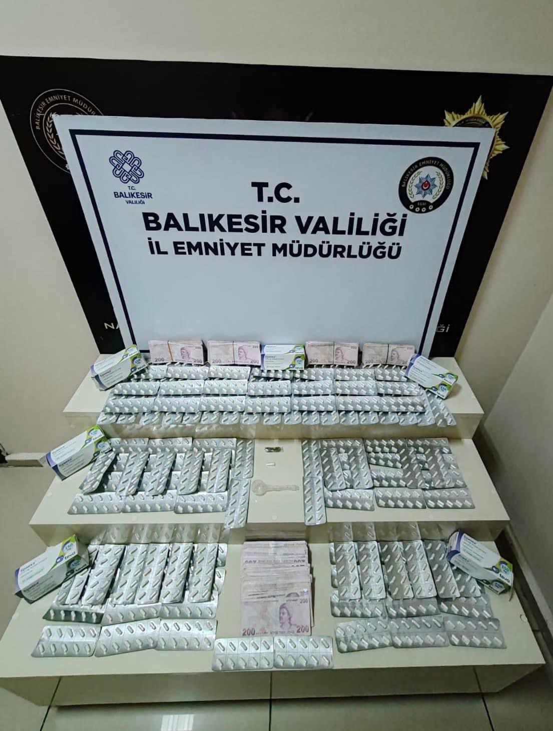 Balıkesir'de narkotik operasyonu