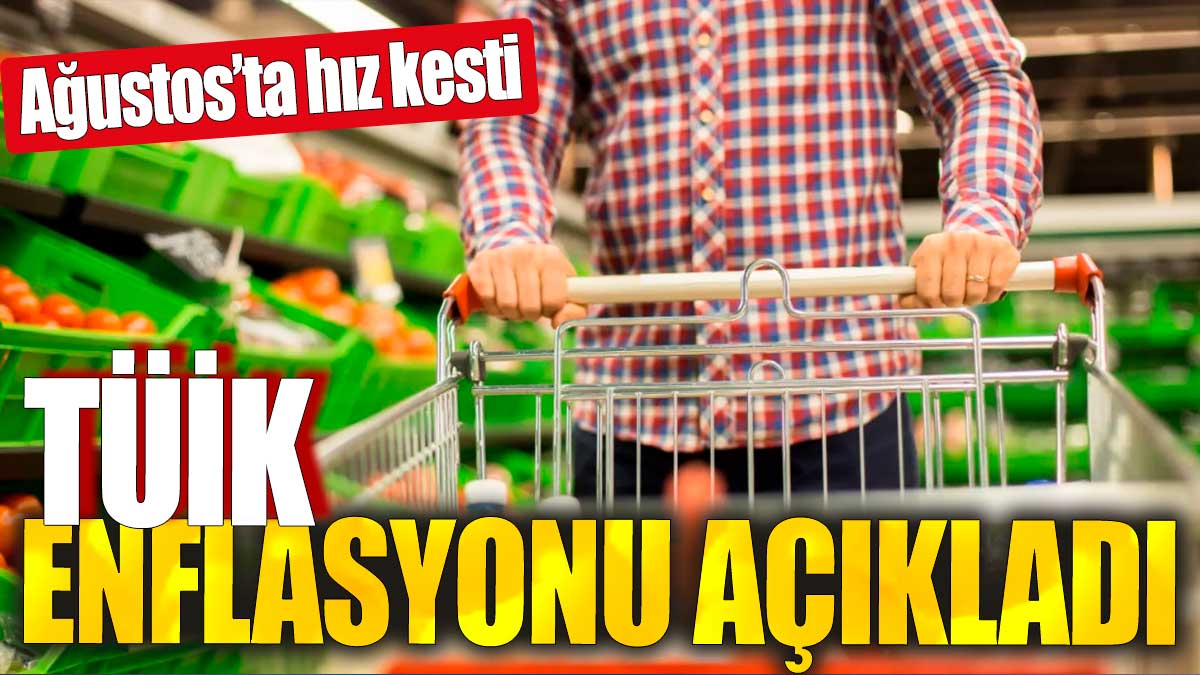 Son dakika... TÜİK ağustos ayı enflasyonunu açıkladı