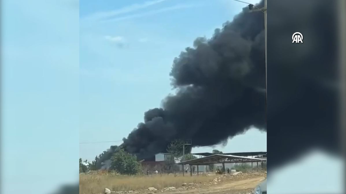Bursa'da geri dönüşüm fabrikasında yangın
