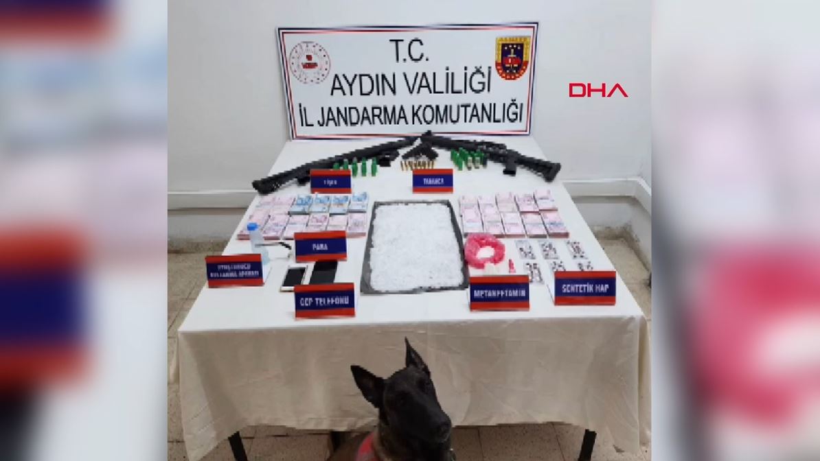 Aydın'da uyuşturucu satıcılarına operasyon