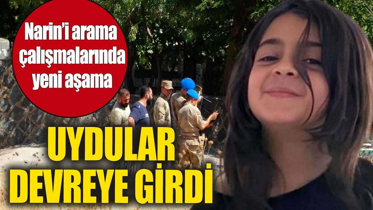 Narin soruşturmasında uydular devreye girdi