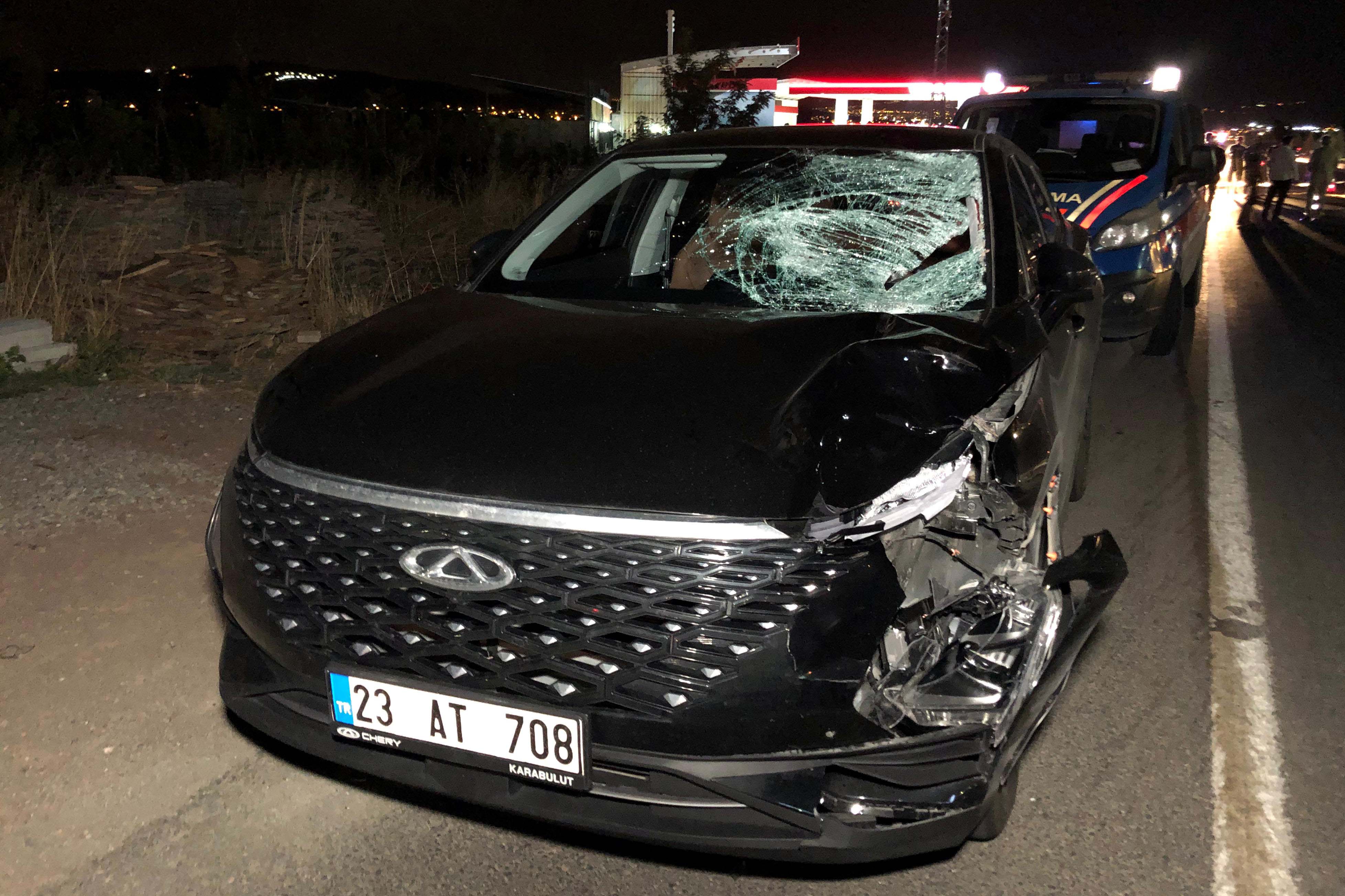 Elazığ'da kaza: 1 ölü