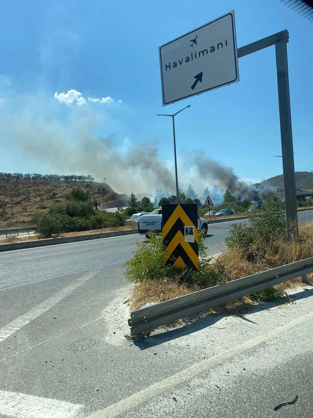 Milas'ta orman yangını (8 Eylül 2024)