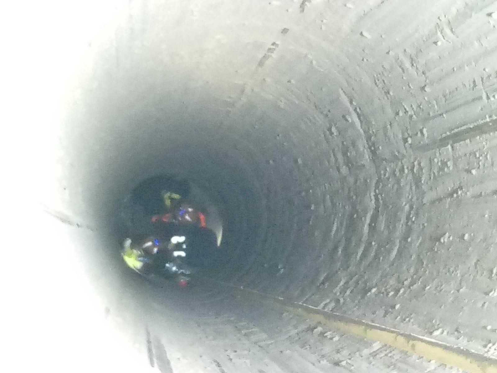 Hatay'da kuyuya düşen işçi kurtarıldı