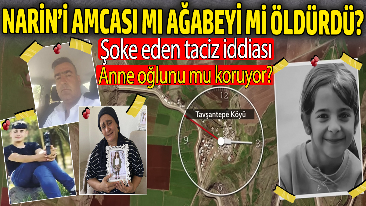 Narin'i amcası mı ağabeyi mi öldürdü? Şoke eden taciz iddiası! Anne oğlunu mu koruyor?