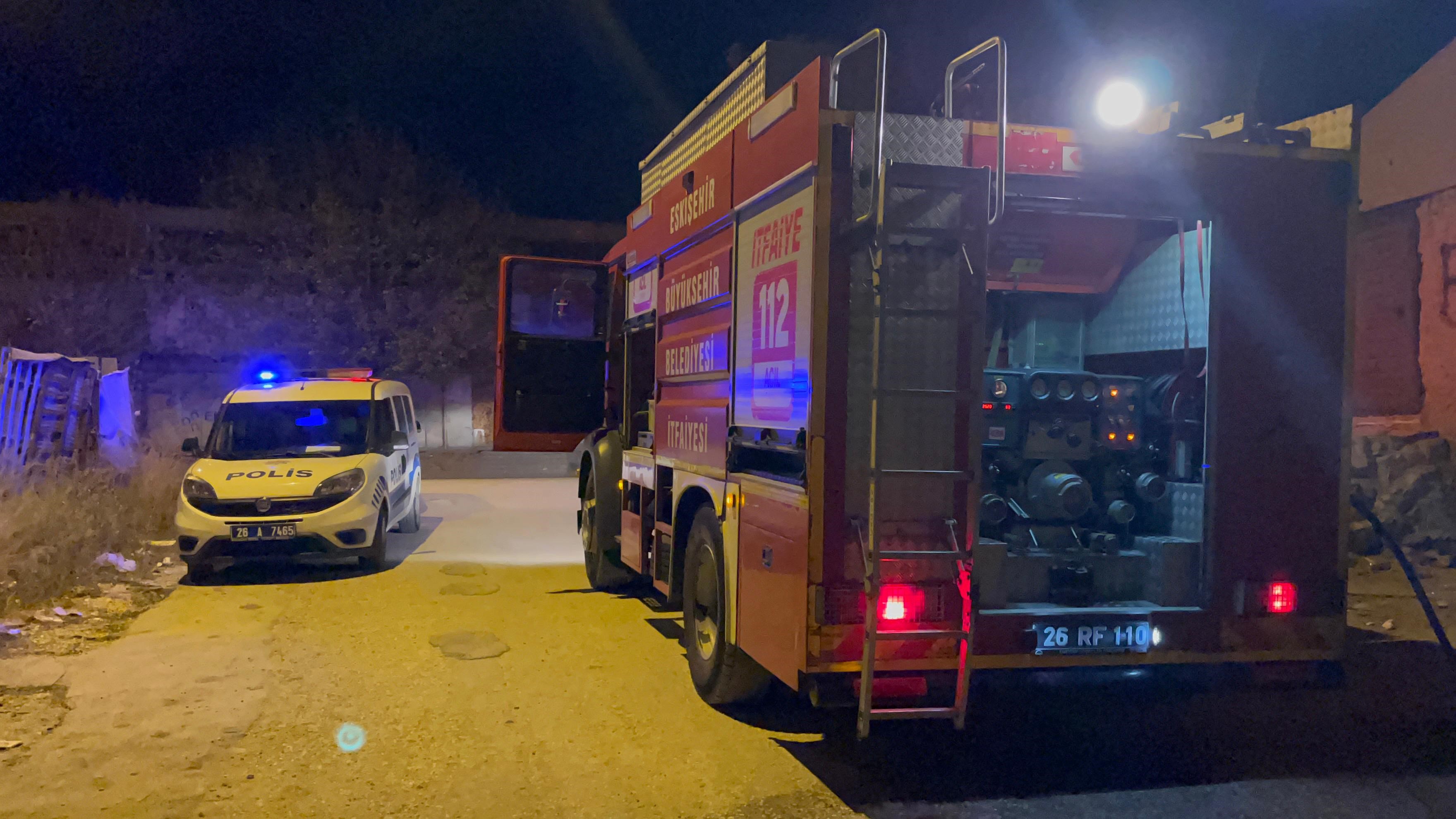 Alkollü şahsın neden olduğu yangın söndürüldü