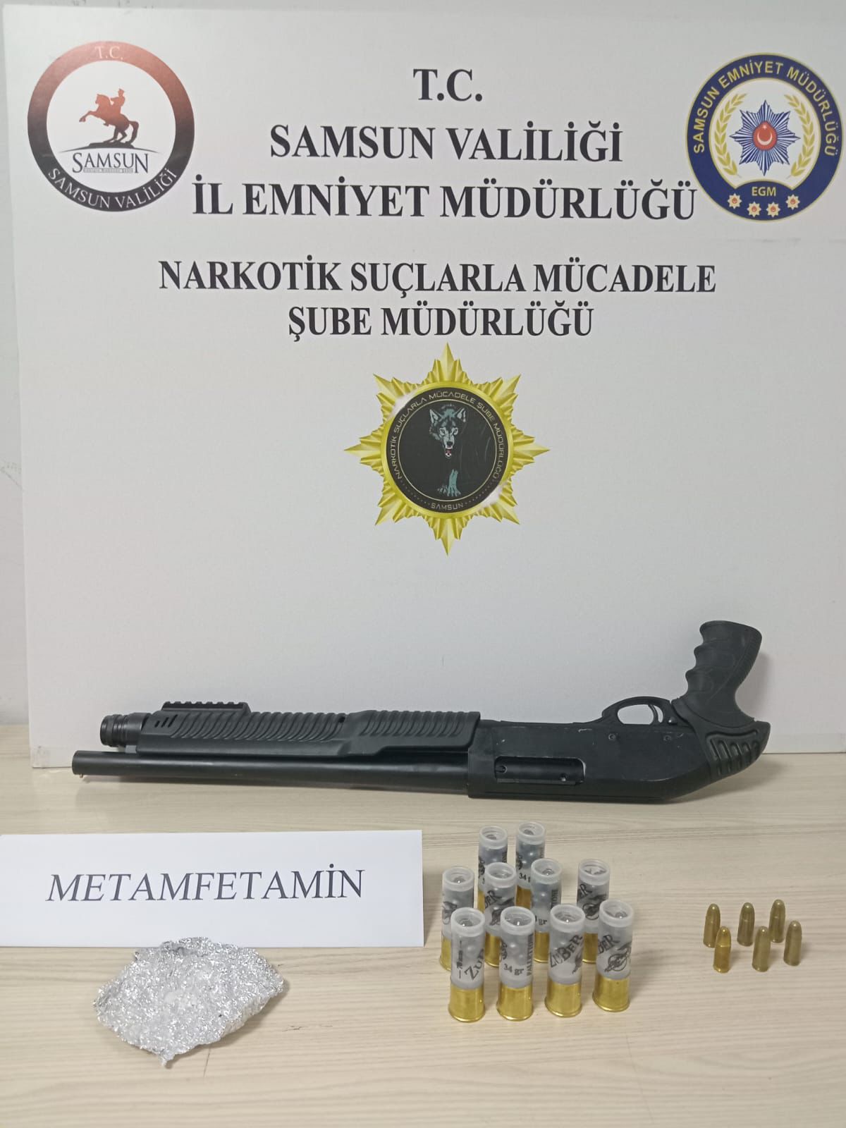 Samsun'da uyuşturucu operasyonu (15 Eylül 2024)