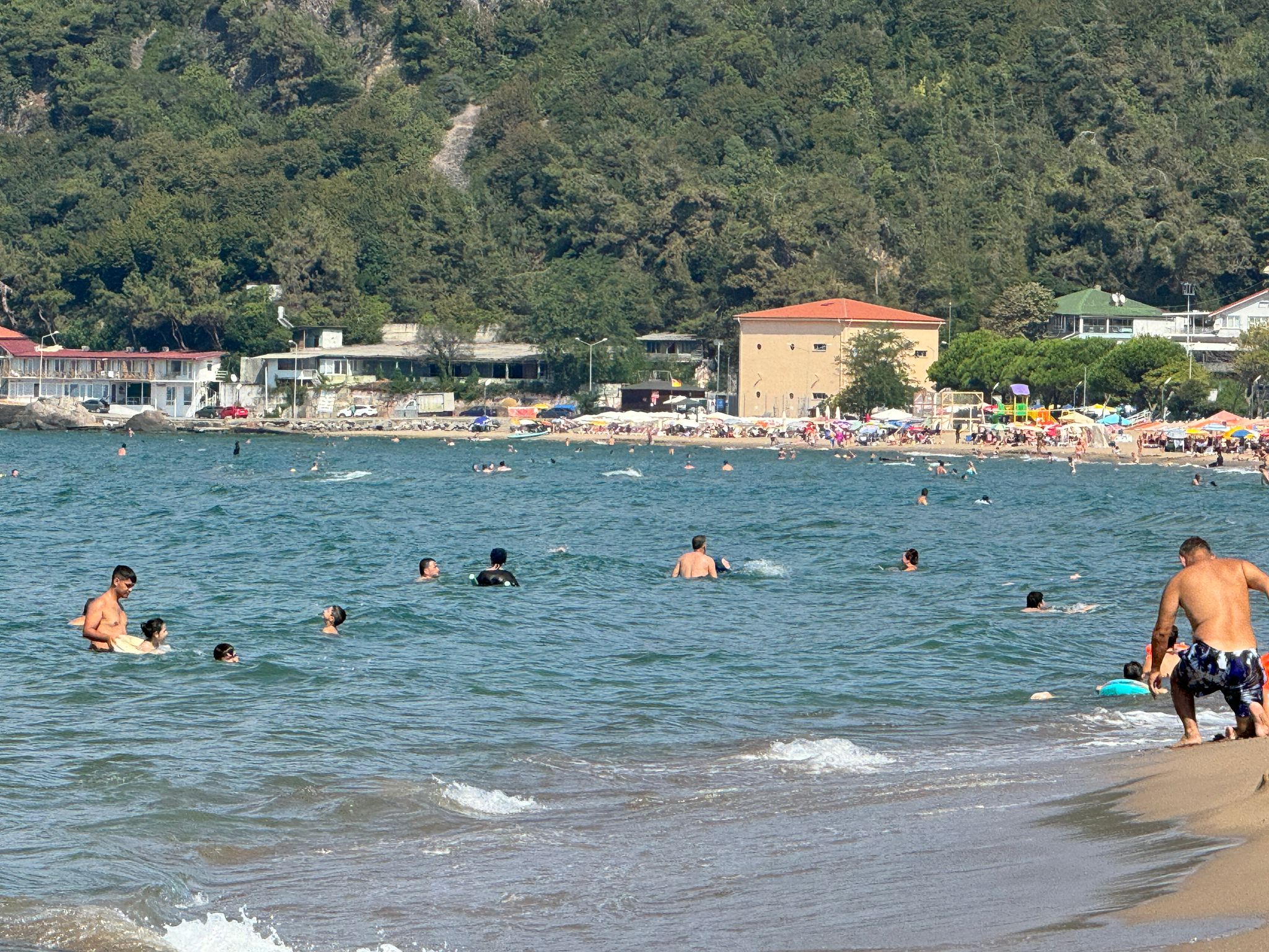 Bartın'da eylül ayında deniz keyfi