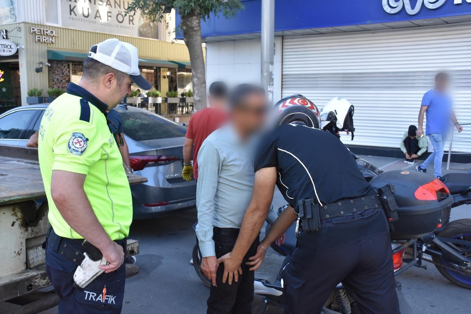 Batman'da motosikletçilere 170 bin 625 tl ceza