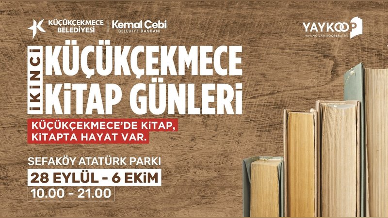Küçükçekmece'de Kitap Günleri'ne geri sayım başladı