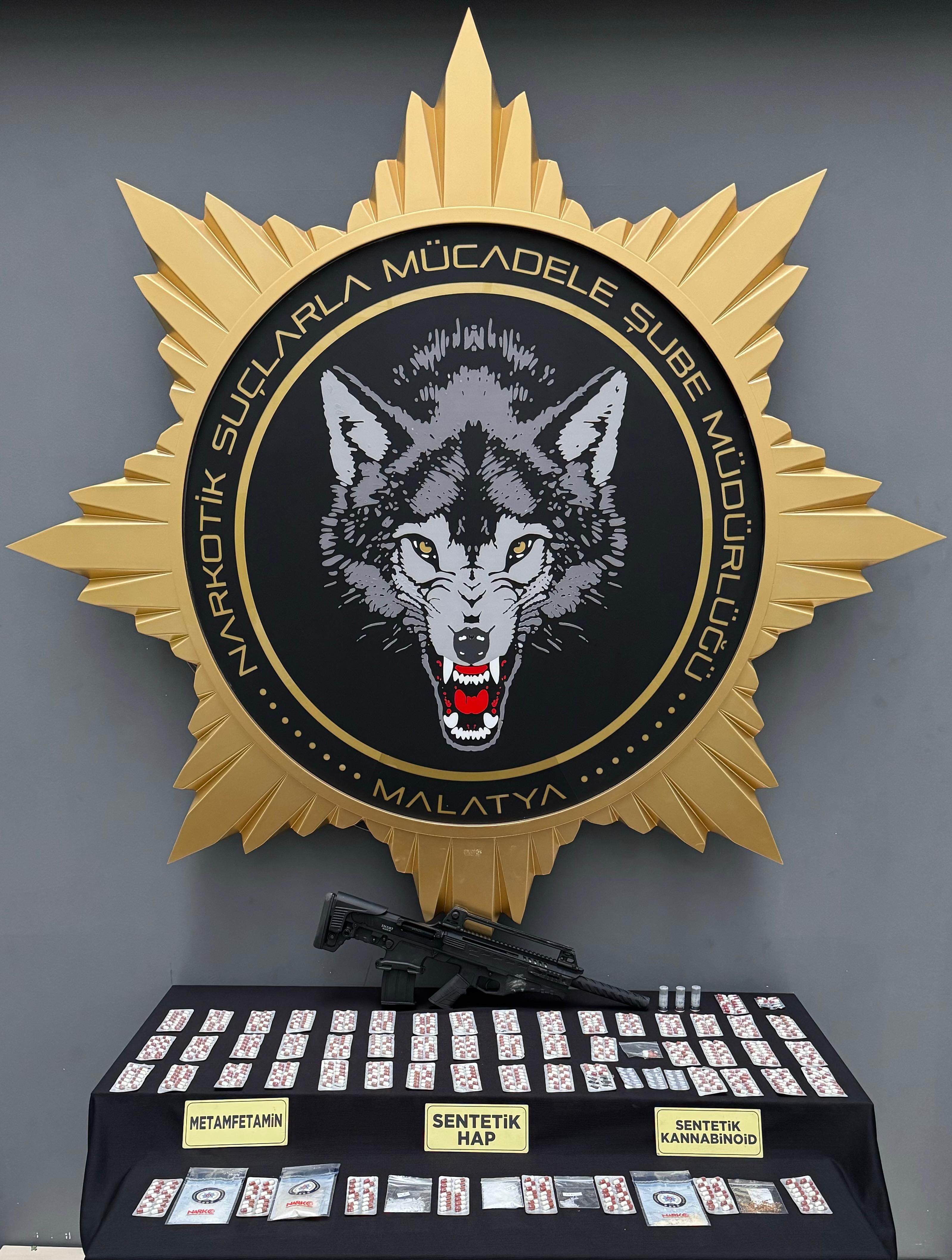 Malatya'da uyuşturucu operasyonu (27 Eylül 2024)