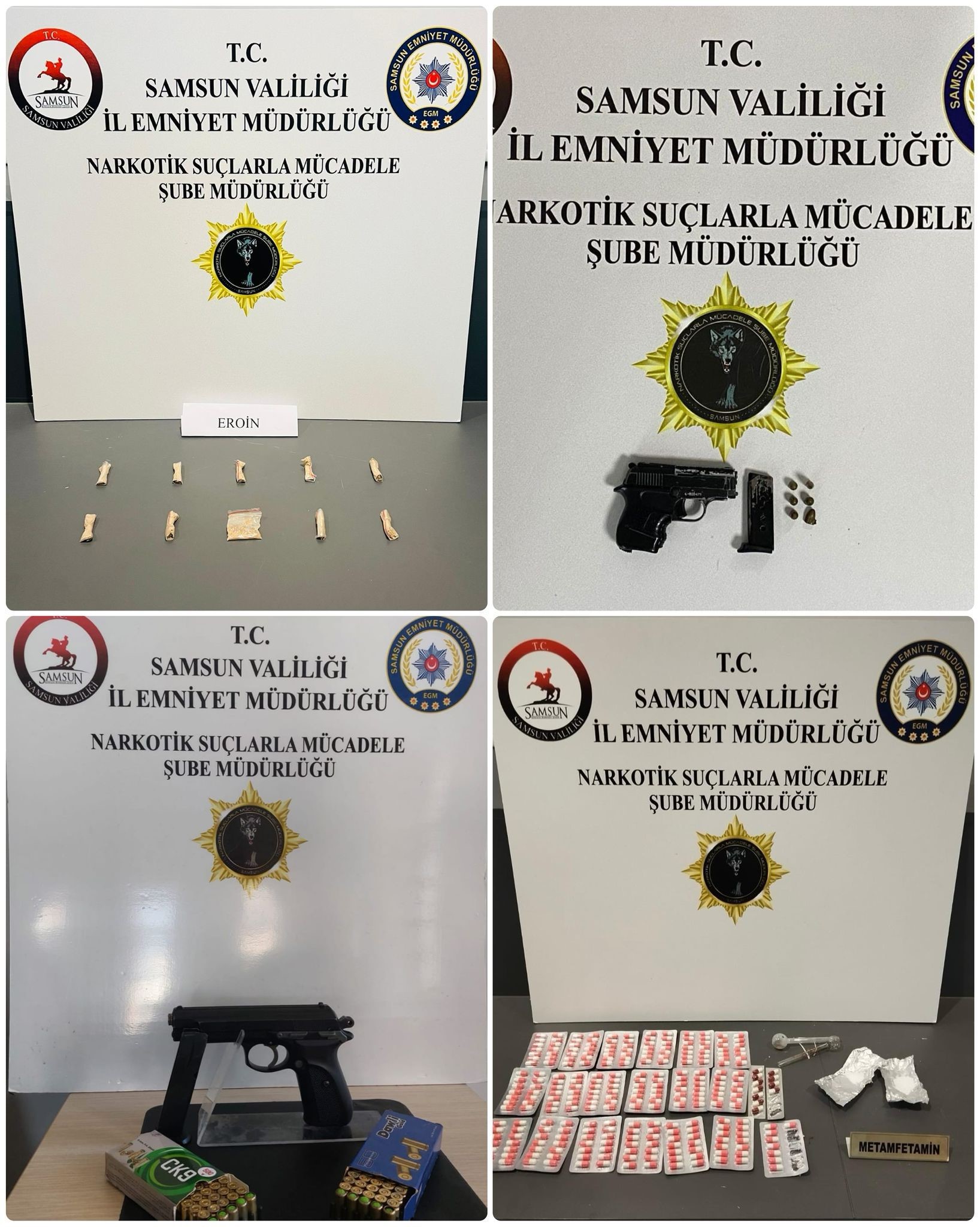 Samsun'da uyuşturucu operasyonu (27 Eylül 2024)