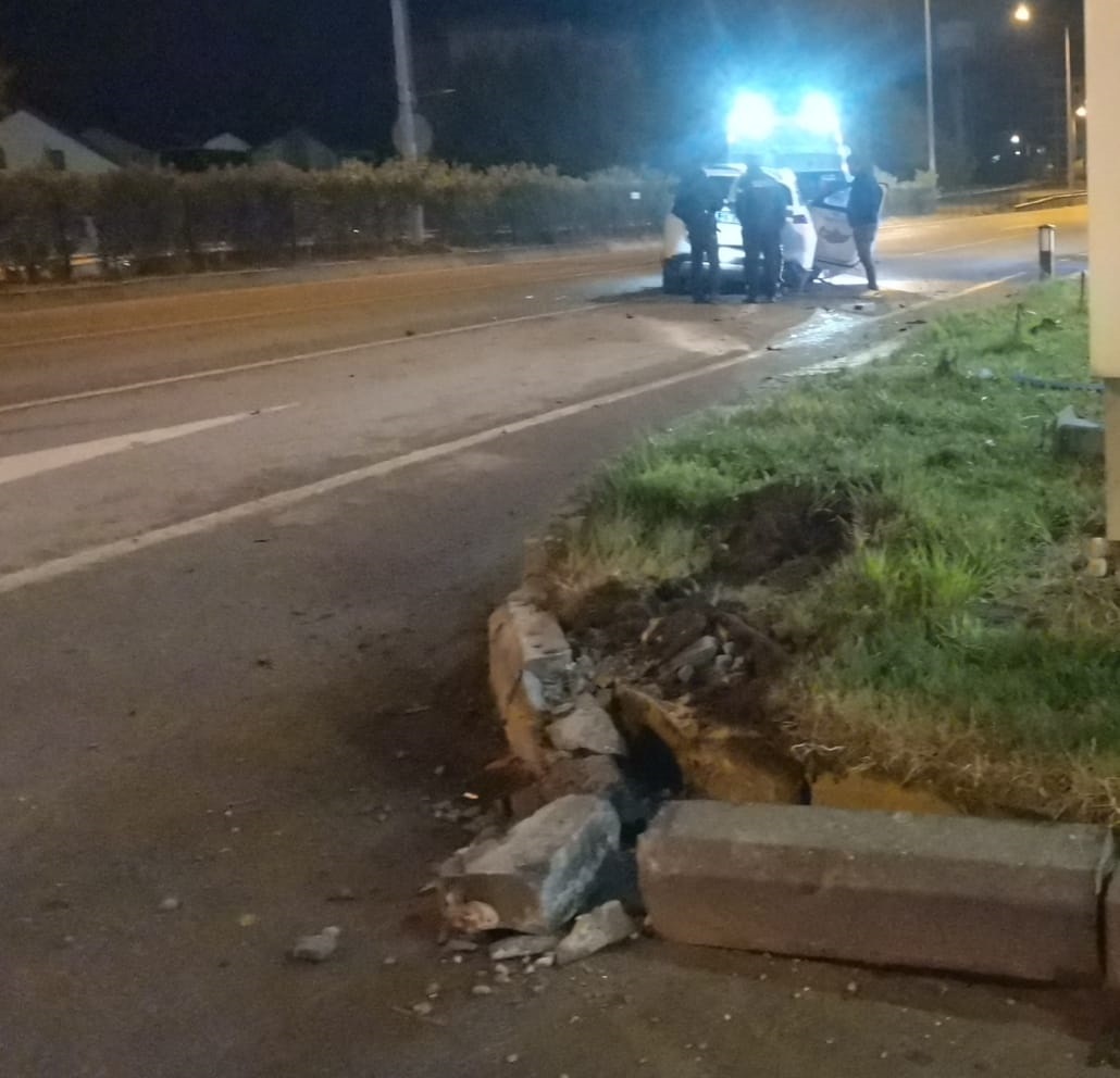 Eski belediye başkanının oğlu kaza yaptı