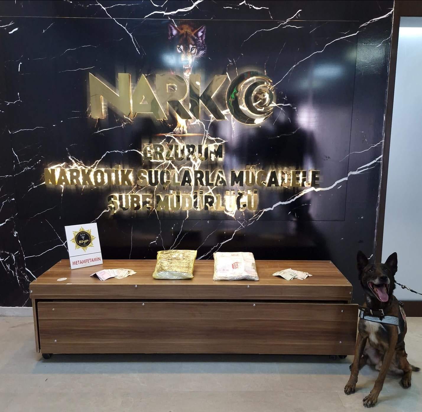 Erzurum'da uyuşturucu operasyonu (1 Ekim 2024)