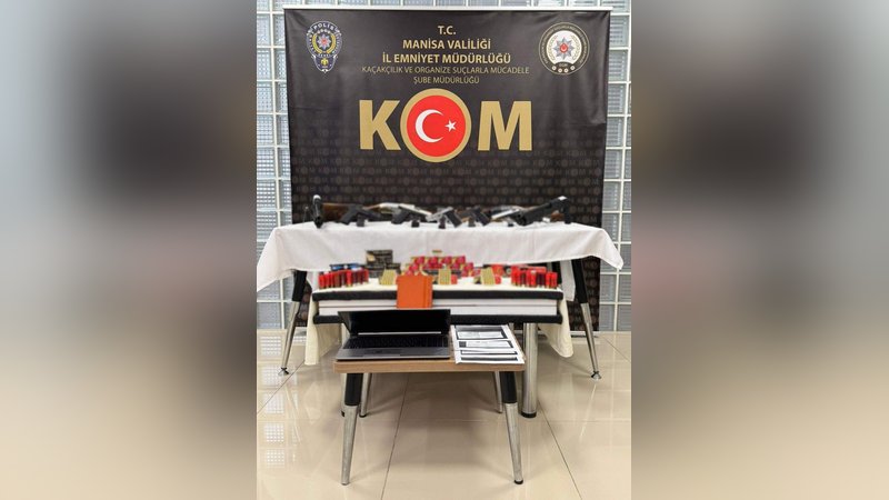 Manisa merkezli 4 ilde suç örgütü operasyonu: 22 gözaltı