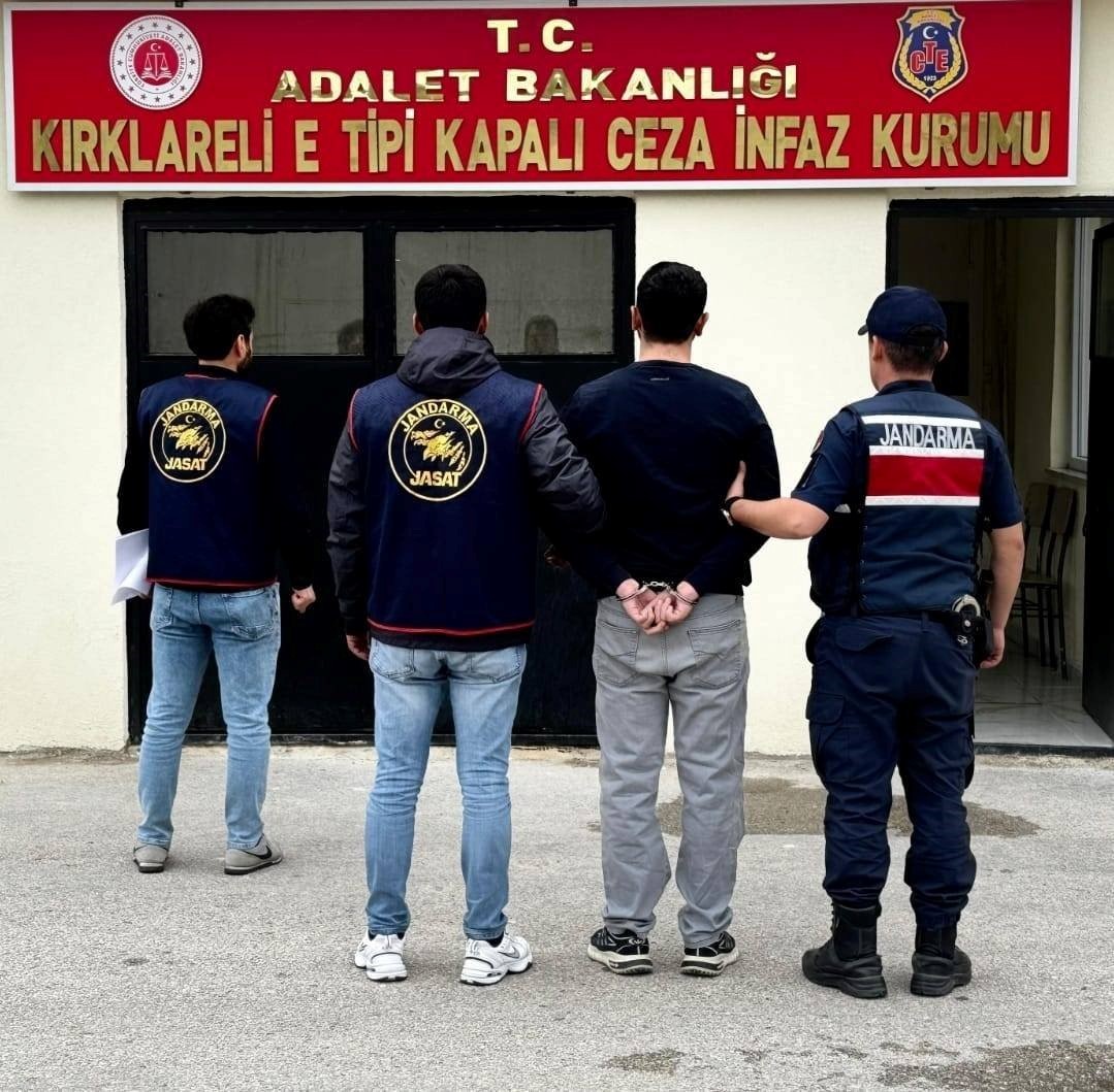 Kırklareli'nde suç makinesi yakalandı