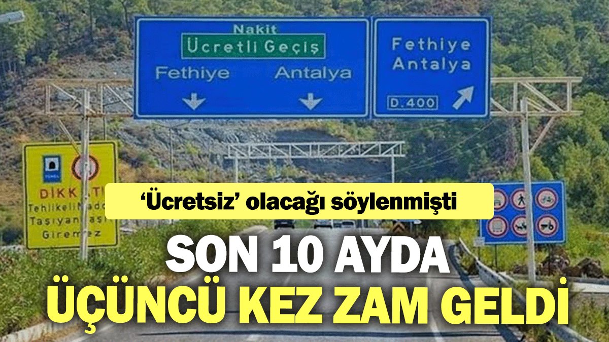 'Ücretsiz' olacağı söylenmişti, son 10 ayda üçüncü kez zam geldi