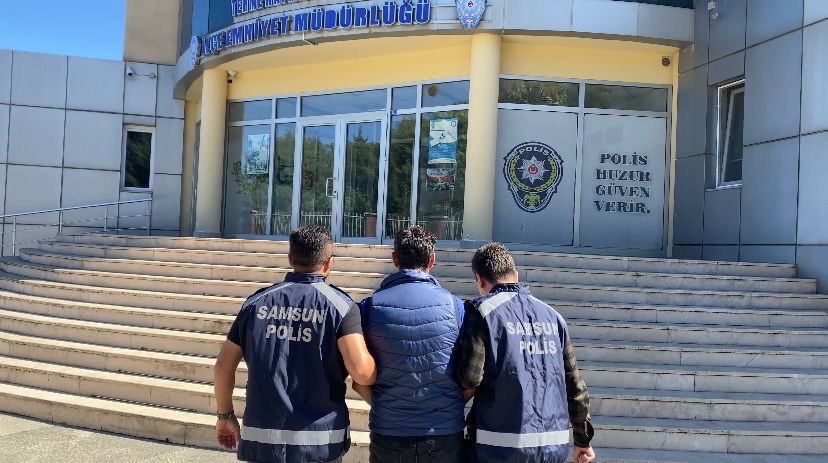 Samsun'da firari hükümlü kıskıvrak yakalandı