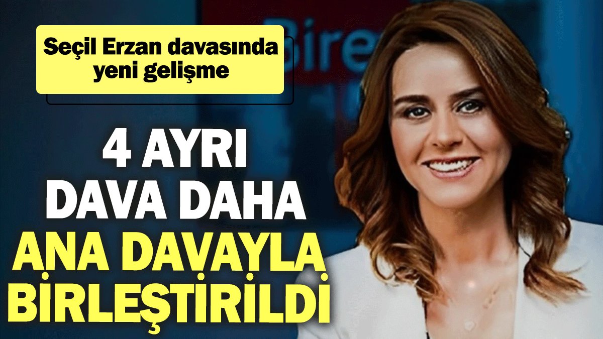 Seçil Erzan davasında yeni gelişme: 4 ayrı dava daha ana davayla birleştirildi