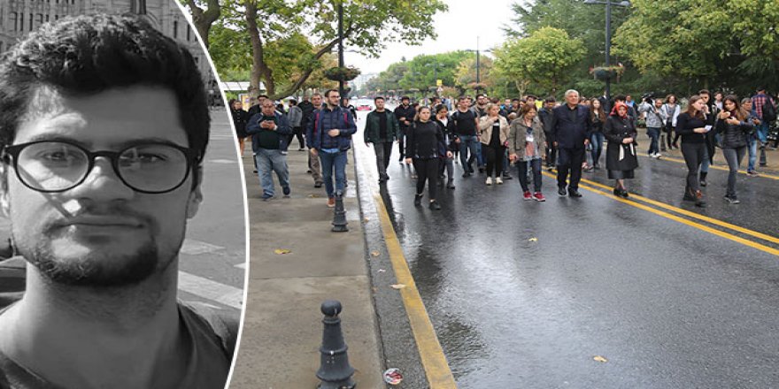 Öldürülen Halit Ayar için sessiz yürüyüş