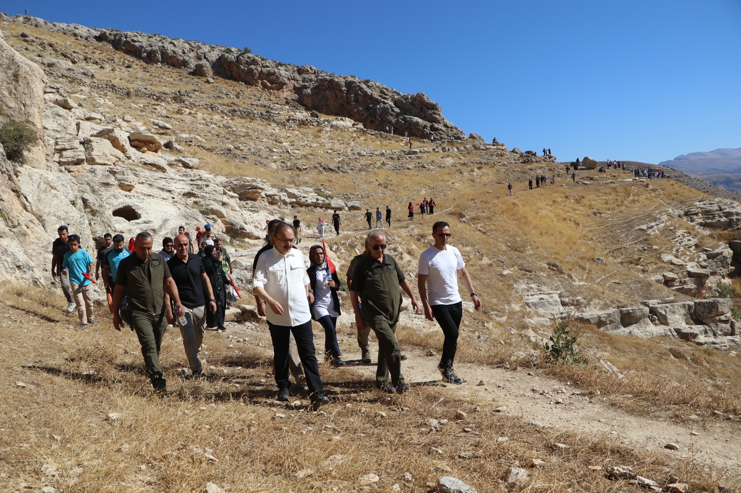 Siirt’te Fıstık Festivali: Doğa yürüyüşü yapıldı