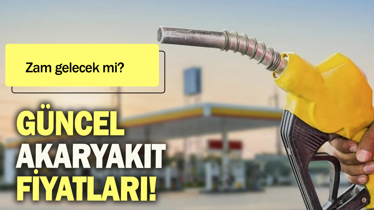 Zam gelecek mi?  Güncel akaryakıt fiyatları