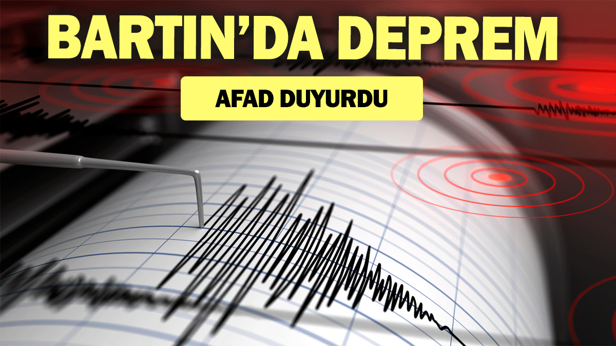 SON DAKİKA! Bartın'da deprem (11.10.2024)