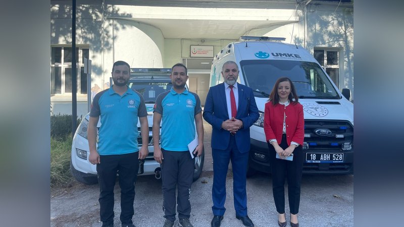 Çankırı'da UMKE ekipleri 24 saat görev için hazır bekliyor