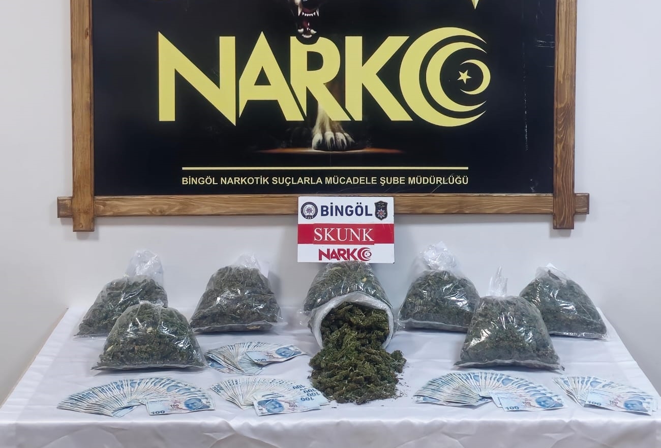 Bingöl'de kilolarca skunk ele geçirildi