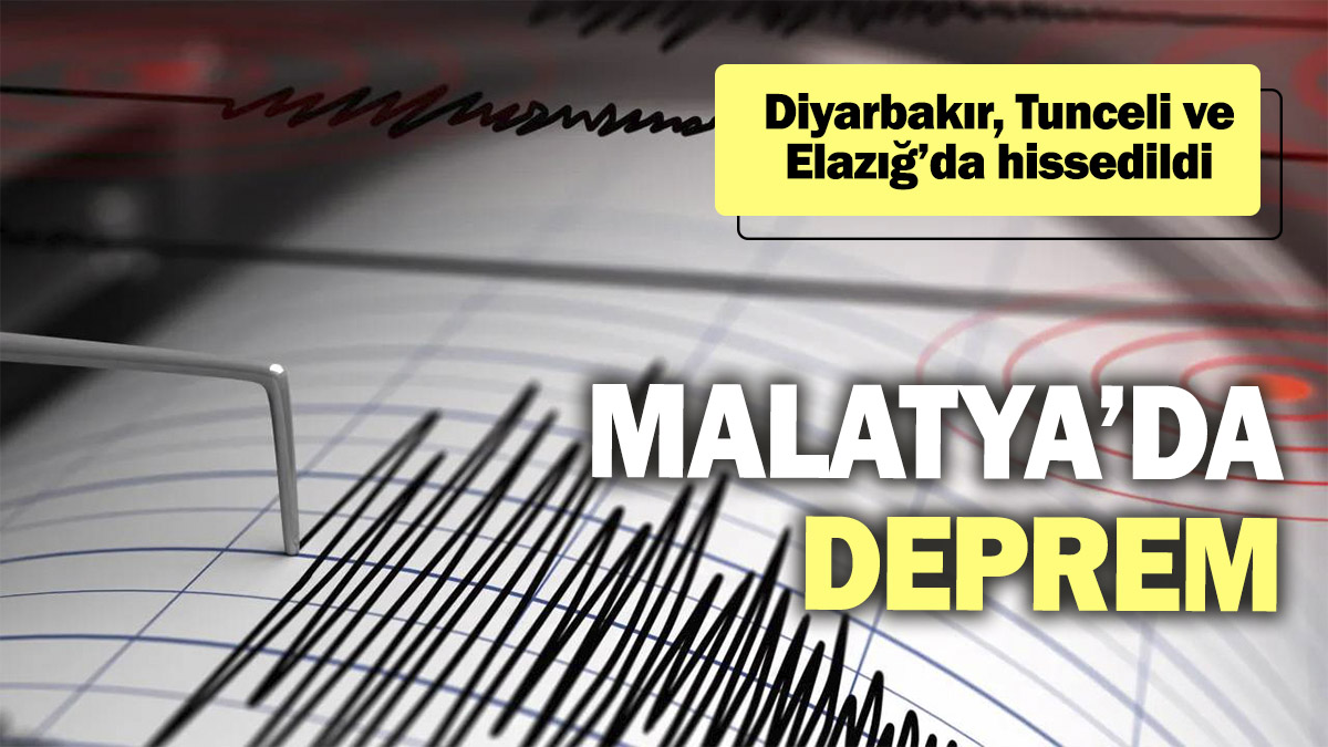 Son dakika... Malatya'da deprem (16.10.2024)