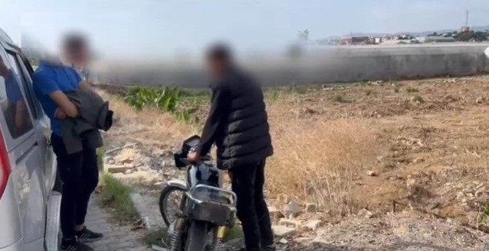 Alanya'da ehliyetsiz motosiklet sürücüsüne ceza