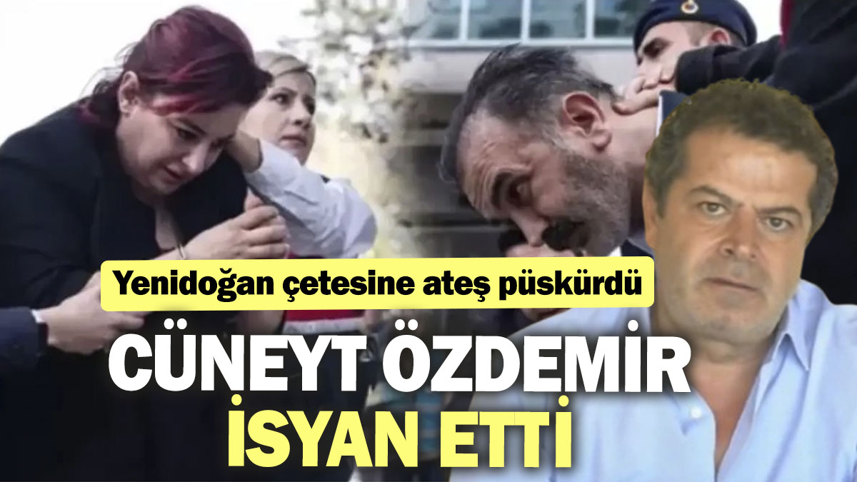 Cüneyt Özdemir isyan etti. Yenidoğan çetesine ateş püskürdü