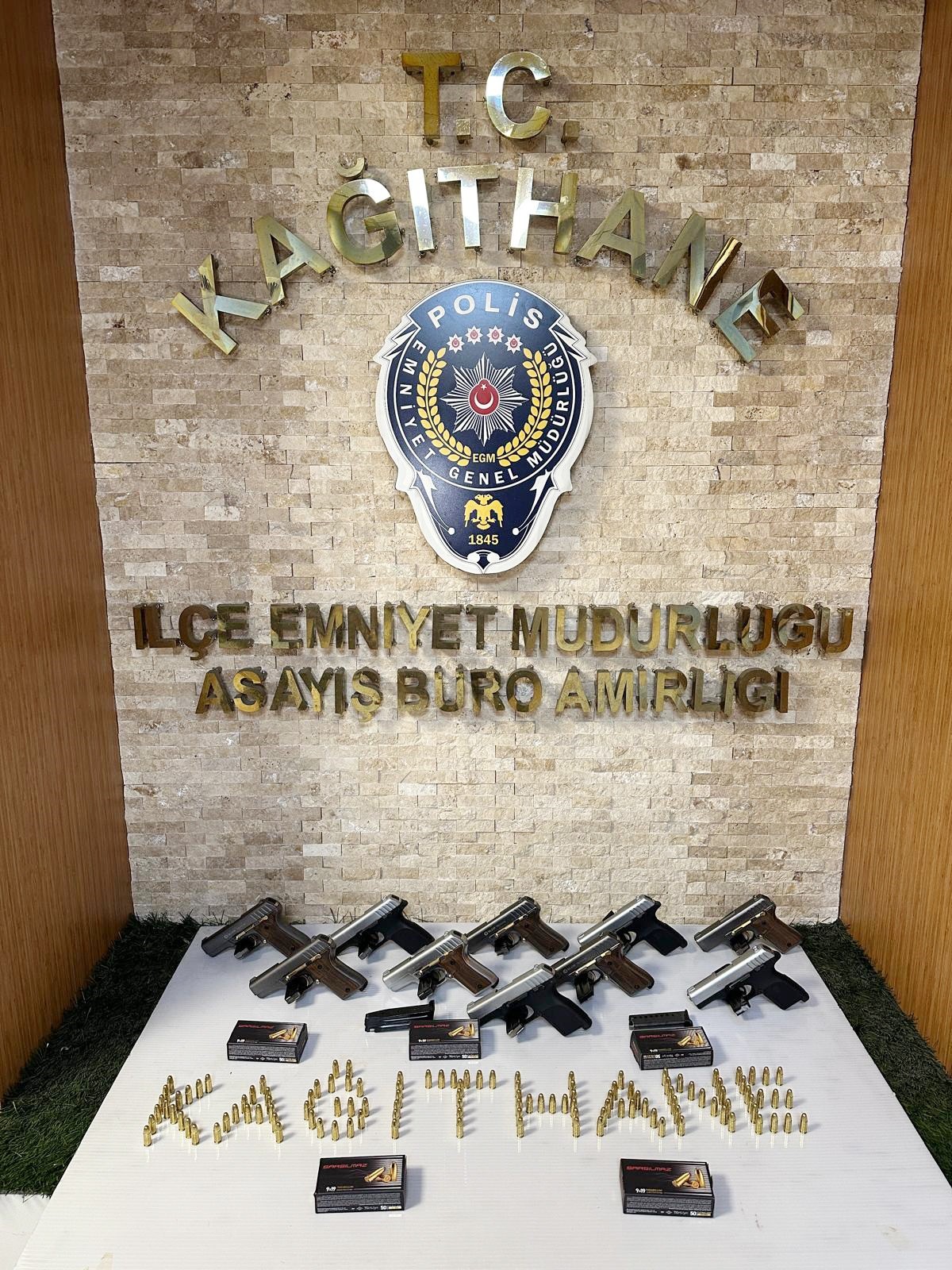 Kağıthane'de çok sayıda suça karışan şüpheli yakalandı