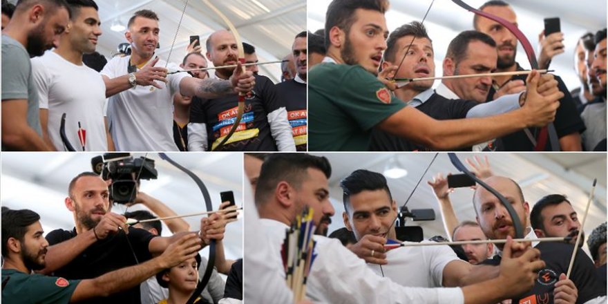 Süper Lig'in yıldızları Etnospor'da ok attı