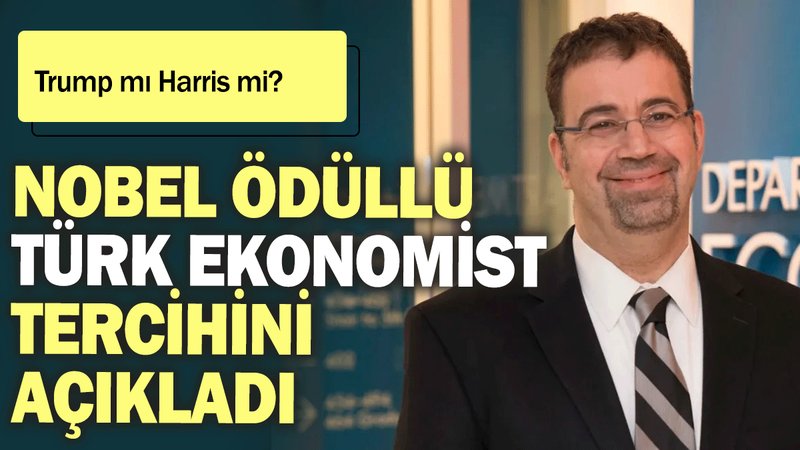 Nobel Ödüllü Daron Acemoğlu ABD seçiminde kimi desteklediğin açıkladı