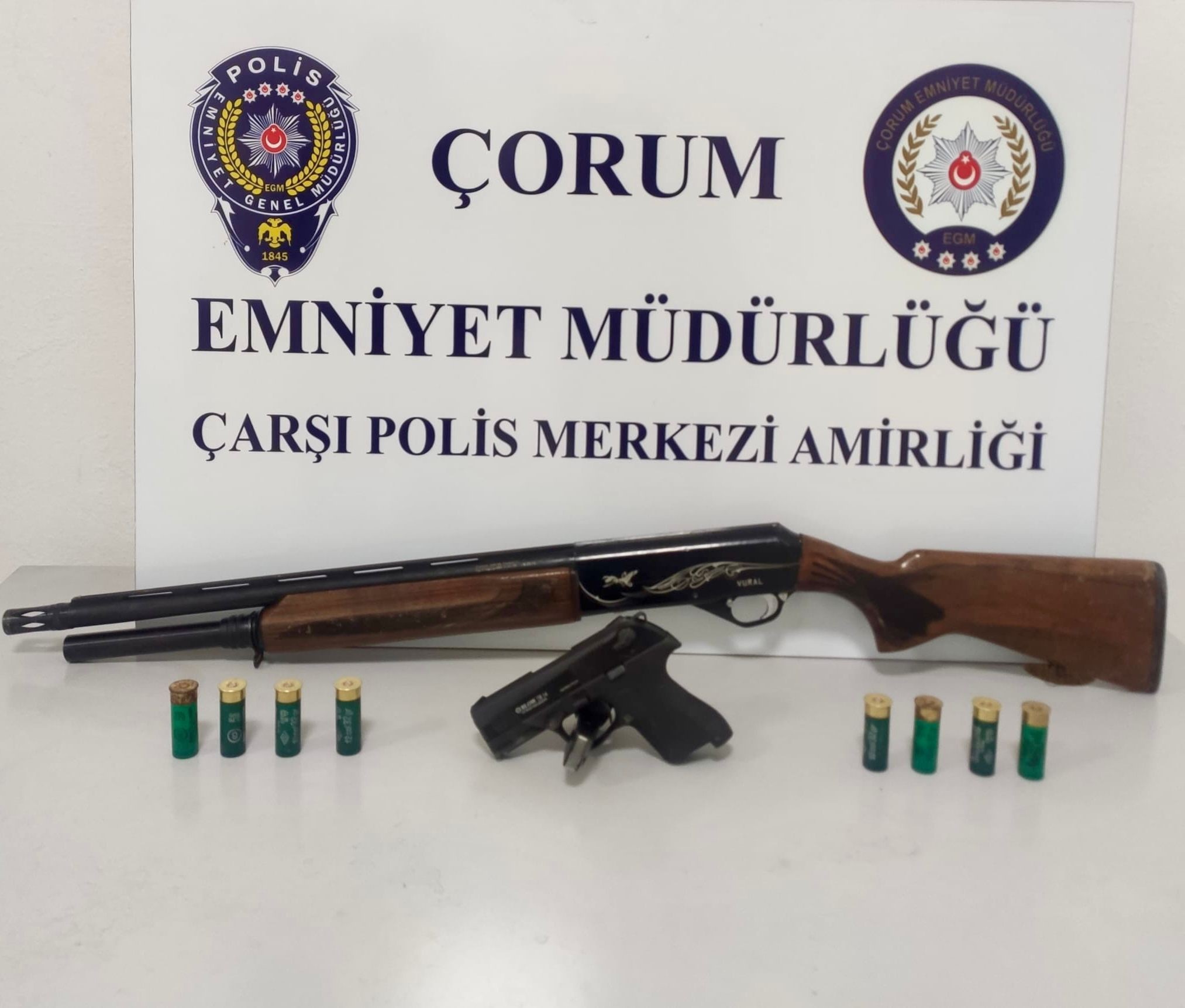 Çorum polisinden şok uygulama