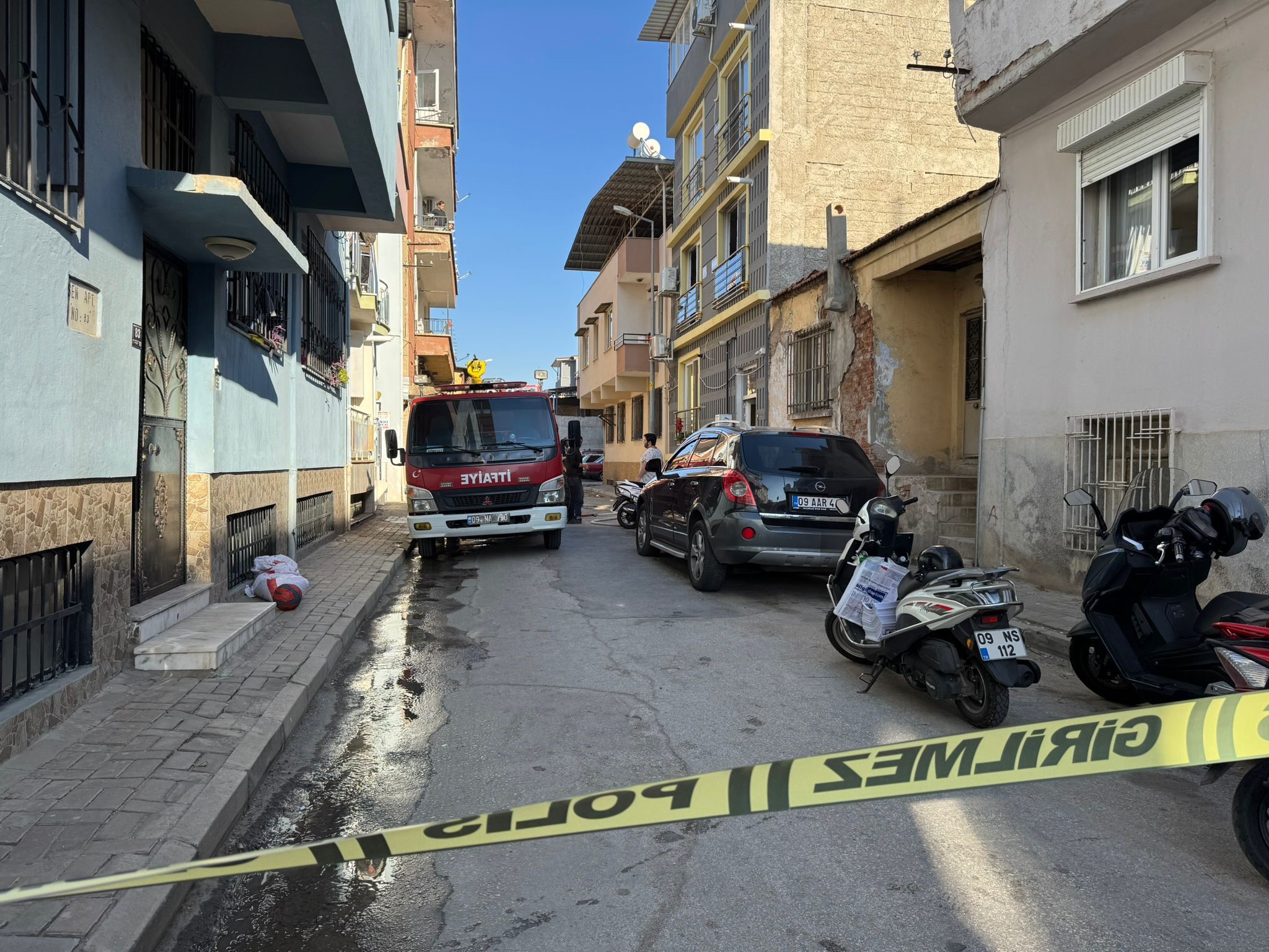 Aydın Nazilli'de ev yangını