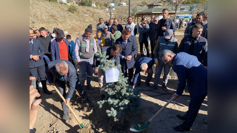 Yozgat’ta bozkır ağaçlandırıldı