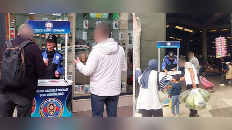 Polis bin 165 vatandaşı hırsızlık ve dolandırıcılıkla ilgili bilgilendirdi