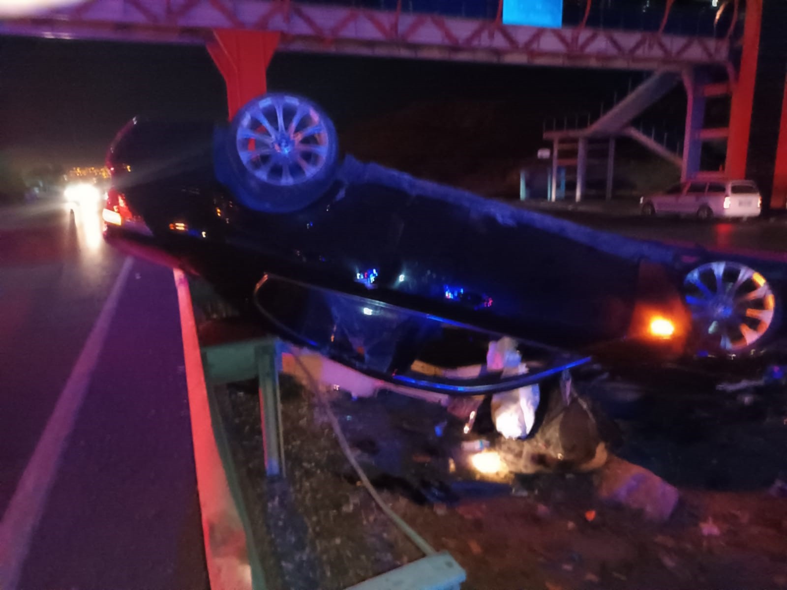 Ankara'da 2 otomobilin karıştığı kazada 6 yaralı