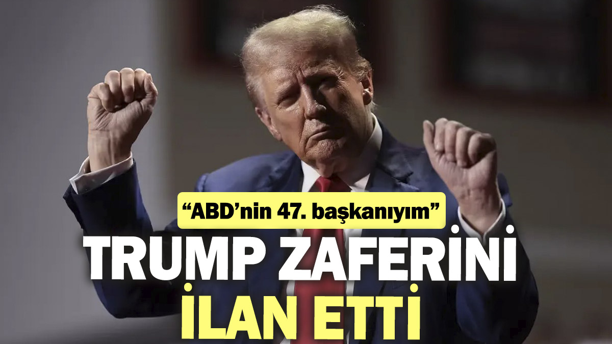 Son dakika... Trump’tan zafer konuşması